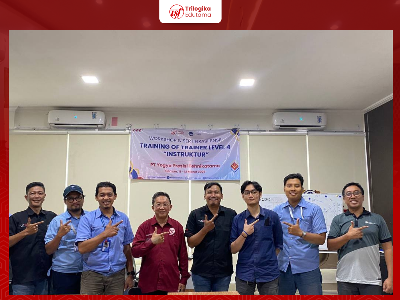Tingkatkan Profesionalisme Pengajar, Trilogika Edutama Gelar Training of Trainer KKNI Level 4 di YPTI Sleman